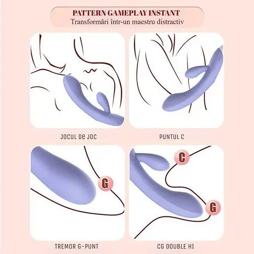 Вібратор кролик Mr. Rabbit 12 режимів фіолетовий - фото 3