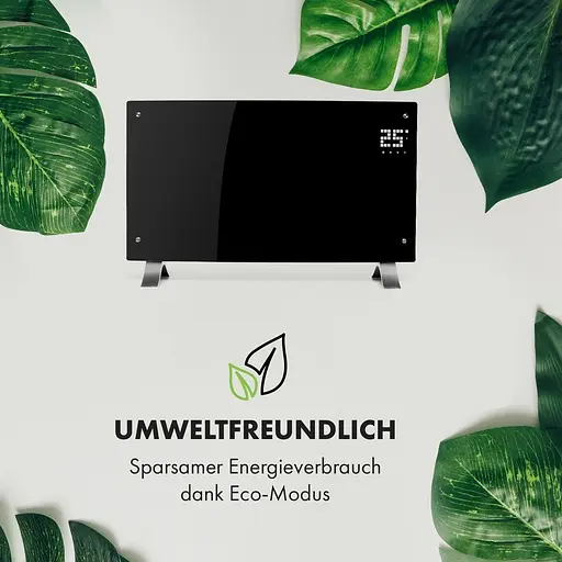 Конвекторний обігрівач Klarstein Bornholm Single Smart чорний (10035238)  - фото 4