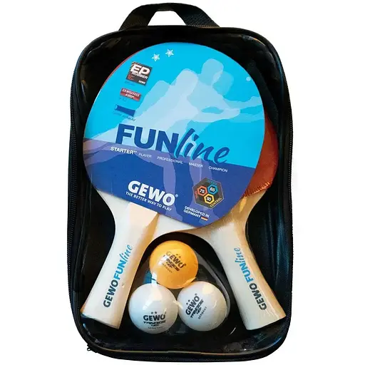Набор для настольного тенниса Gewo Double-Fun 2 Bats 3 Balls (96960000) - фото 2