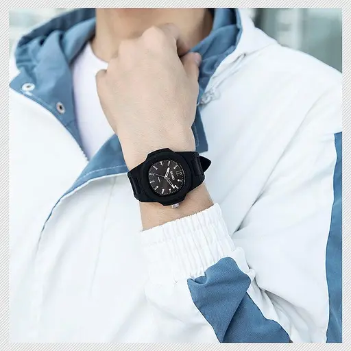 Наручний годинник чоловічий Skmei 1717 Black, 1717BK (18408) - фото 6