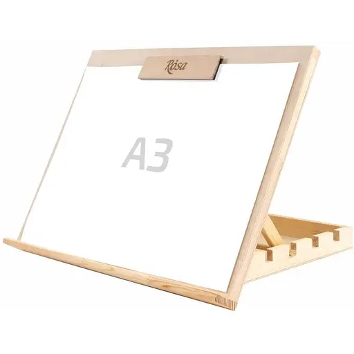 Мольберт планшет настольный ROSA Studio А3 44×30×34см фанера  - фото 3