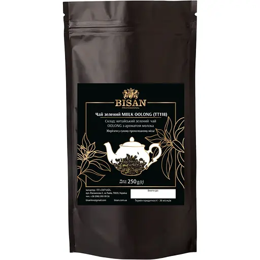 Чай зелений Bisan Miilk Oolong (TT118) 250 г