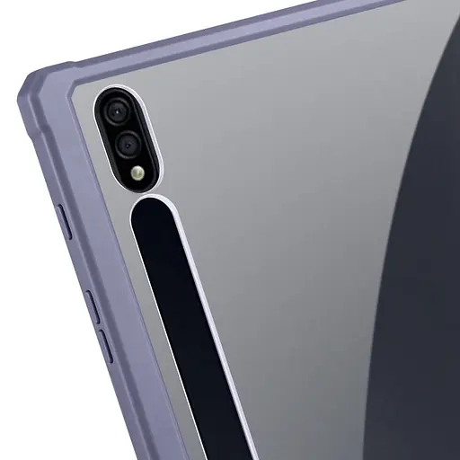 Чохол TPUCristal SlimTPU Spen holder Samsung Galaxy Tab S9/S9 Fe Фіолетовий - фото 7