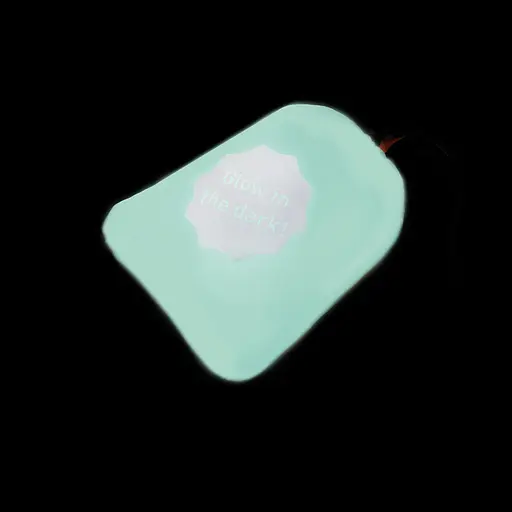 Курточка для собак AiryVest Lumi двухсторонняя, светящаяся в темноте, размер M50, салатово-голубая [CD] - фото 5