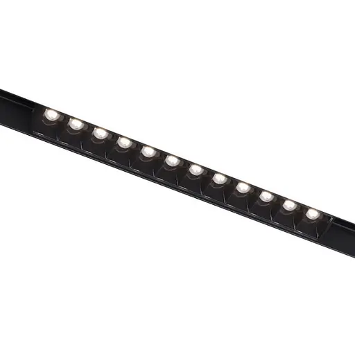 Світильник магнітний трековий Kloodi KDMG-LINE220 DL 12W 3K BK - фото 3