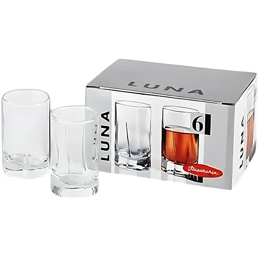 Уцінка. Набір склянок для напоїв Pasabahce Луна 250 мл 6 шт. (42378) - фото 3