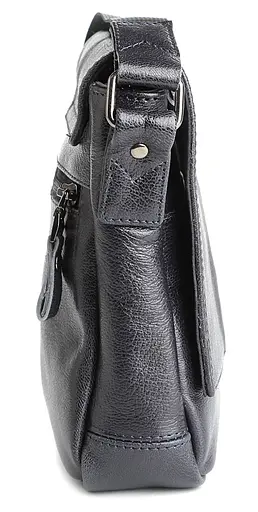 Чоловіча шкіряна сумка SHVIGEL 18х18х6 см sum0026530 - фото 5