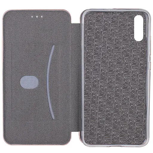 Кожаный чехол-книжка Epik Classy для Xiaomi Redmi 9A Rose Gold - фото 2