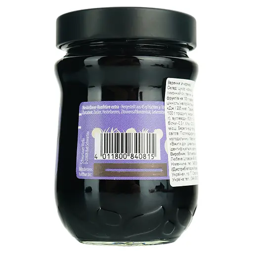 Варенье Schwartau из черники 340 г - фото 3