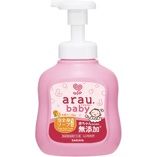 Гель-піна для купання малюків зволожуючий Arau Baby 450 мл - фото 1