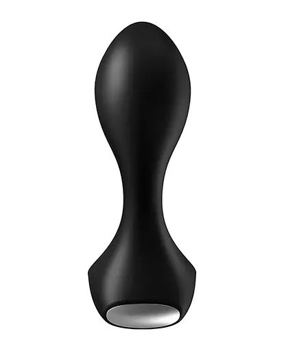 Анальна пробка з вібрацією Satisfyer Backdoor Lover 11.5 см (чорний) - фото 4