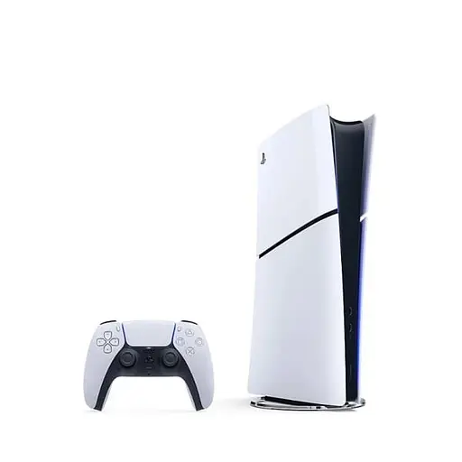 Ігрова консоль Sony PlayStation 5 Slim Digital Edition + бездротова гарнітура PULSE Elite White + чохол - фото 3