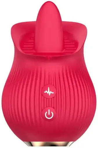 Стимулятор вибратор клитора I'MCUM Kiss & Lick Rose (7970379617735)