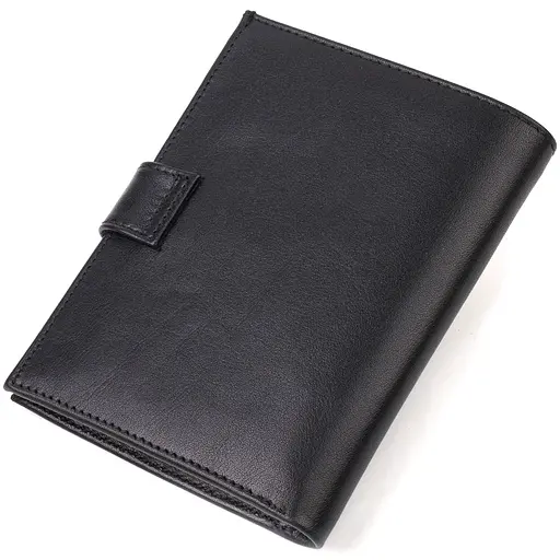 Мужской кожаный кошелек Canpellini 10х13х1.5 см acs0025650 - фото 2