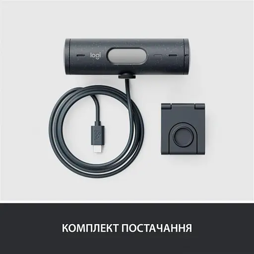 Веб-камера Logitech Brio 500 Graphite (960-001422) - фото 10