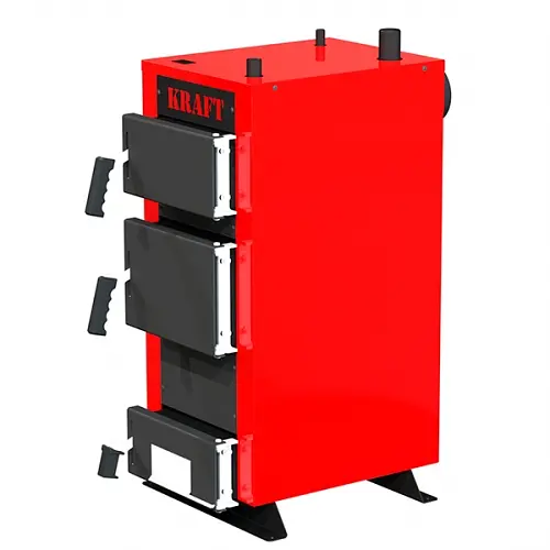 Твердопаливний котел Kraft серія E new 16 з ручним керуванням - фото 5