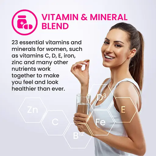 Мультивітамінний комплекс Vplab Ultra Women's Multivitamin Formula 180 капсул - фото 7
