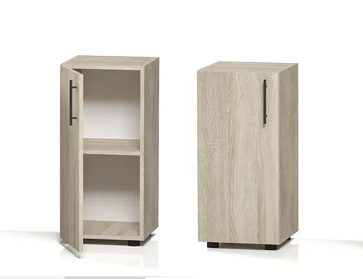 Пенал закрытый низкий ОП-711 Orange-Line 350х347х750 Дуб сонома - фото 2