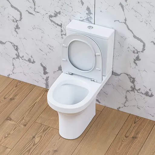 Унитаз-компакт FlashClean Am.Pm Tender с сиденьем микролифт белый C45A8800SC, Белый - фото 6