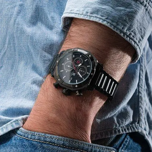 Мужские наручные часы T5 Formula (Черные) - фото 4