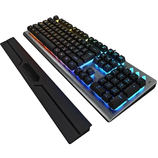 Клавіатура GamePro Stinger GK599 RGB Grey - фото 3