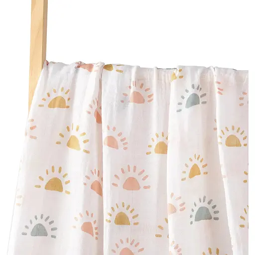 Муслинова дуже якісна пелюшка OldBro Kids Collors Sun 100x120 см - фото 1