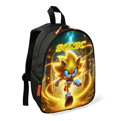 Рюкзак дитячий Супер Сонік шкільний/міський 34х27х13 см для хлопчика (02587)