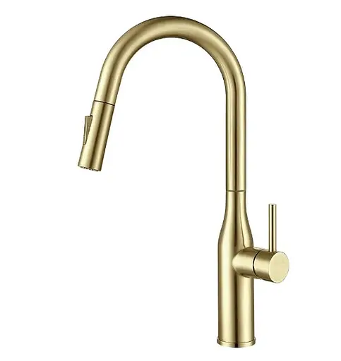 Змішувач для кухні Koer KI-70004-12 з висувним виливом (KR5004) - фото 1