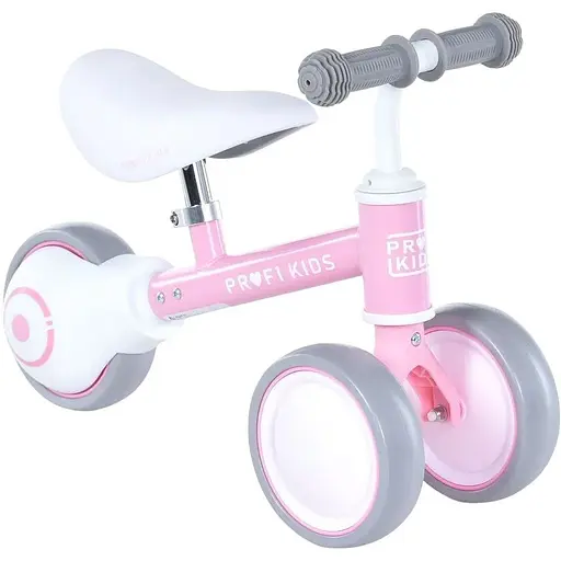 Детский беговел Profi Kids MBB1016 - комфорт и безопасность в каждой поездке розовый