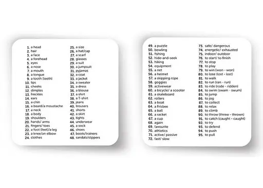 Настольная игра English Student Карточки для изучения английского языка согласно программе МОН English Student. Спорт и досуг + аудио (укр.) (591225924) - фото 3