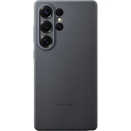 Оригінальний протиударний шкіряний чохол Samsung Kindsuit Case для Galaxy S25 Ultra Чорний EF-VS938PBEGWW