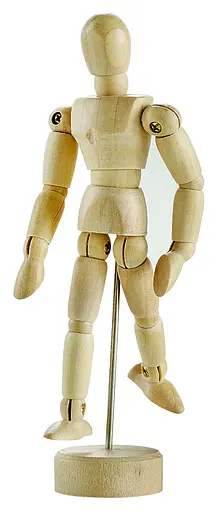 Манекен деревянный Sennelier, для рисования, 12 см (человек)