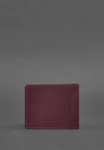 Кожаная обложка для удостоверения с гербом, бордовый Crazy Horse - фото 5