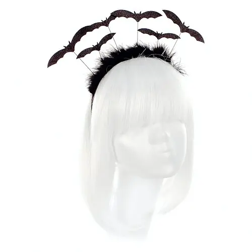 Обруч Летучие мышки блестящие - фото 1