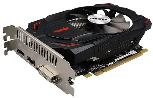 Видеокарта Arktek AMD Radeon RX 550 4Gb (AKA550D5S4GH1) (GDDR5, 128 bit, PCI-E 3.0 x16) - фото 5