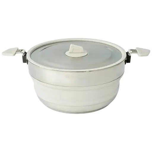 Кастрюля Sea To Summit Detour Stainless Steel Collapsible Pot 5 L Moonstruck Grey (1033-STS ACK026021-671804)
