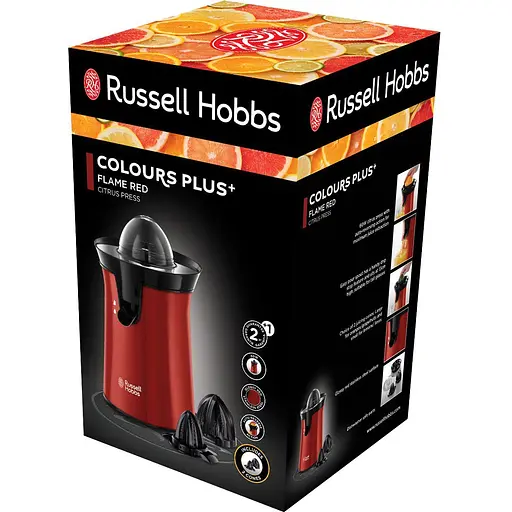 Сокодавка Russell Hobbs 26010-56 Colours Plus+ Red - фото 3