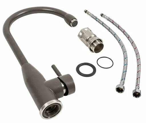 Змішувач для кухні Platinum 26 FHP (7456) Темна скеля (SP000041068) - фото 2