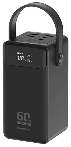 УМБ GoGEN Powerbank 60000 mAh , PD 100 W (GOGPB600002B) - фото 3