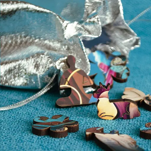 Пазл деревянный Сказочная Лама, А3, 200 элементов, Картонная коробка - фото 9