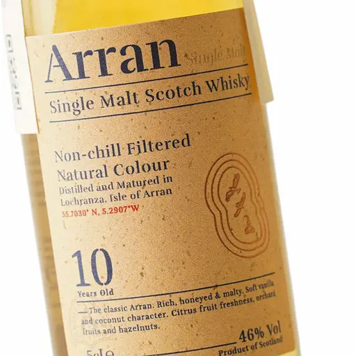 Віскі Arran 10 yo Single Malt Scotch Whisky 46% 0.05 л - фото 5