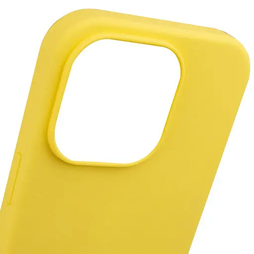 Чохол Epik Silicone Case Full Protective AA NO LOGO для Apple iPhone 13 Pro 6.1 Жовтий/Yellow - фото 3