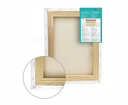 Подрамник Rosa Gallery 50×120 см модуль №1 среднее зерно акрил хлопок - фото 2