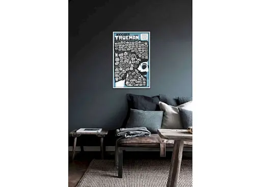 Скретч постер 1DEA.me #100 ДЕЛ TRUEMAN edition (13025) - фото 7