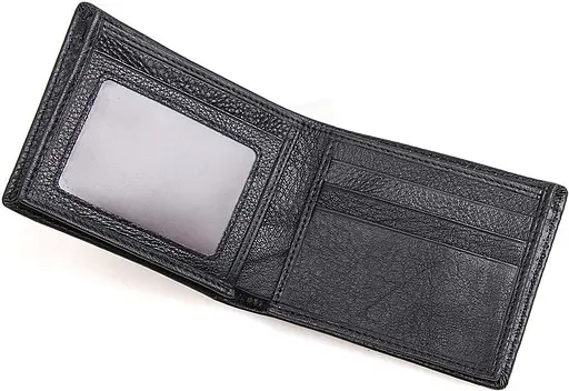 Мужской кожаный кошелек Vintage 9.5х11 см acs0015348 - фото 10