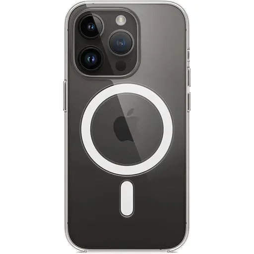 Оригинальный противоударный чехол Apple Clear Case MagSafe для iPhone 14 Pro Прозрачный (MPU63RM/A) - фото 6