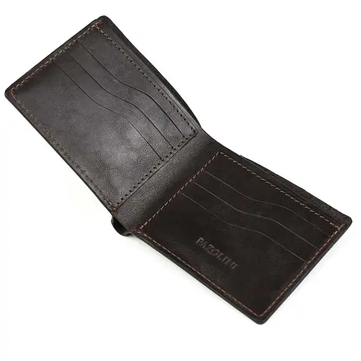 Мужской кожаный кошелек Pazolini 11.5х9х1 см acs0029284 - фото 2