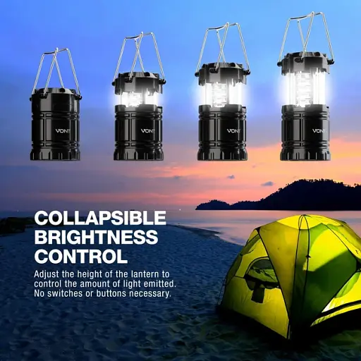 Ліхтарик лампа Vont LED Camping Lantern 140 Lumen 2-Pack - фото 5