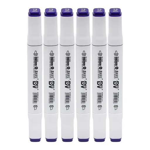 Скетч-маркер двусторонний Bavi №73, на спиртовой основе, 10 шт.