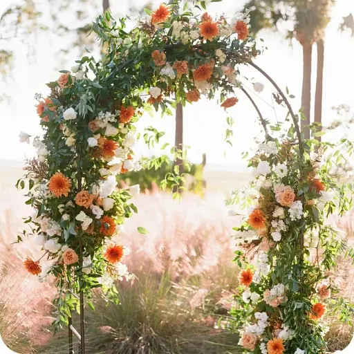 Садовая пергола KRUMAD Terrace KMDW16 240×140×38 см металлическая - фото 7